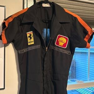 Vintage Ferrari Shell Coveralls